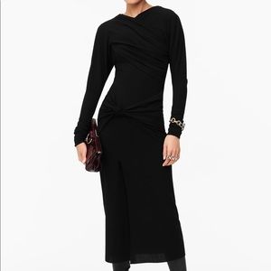 Zara limited edition draped dress
